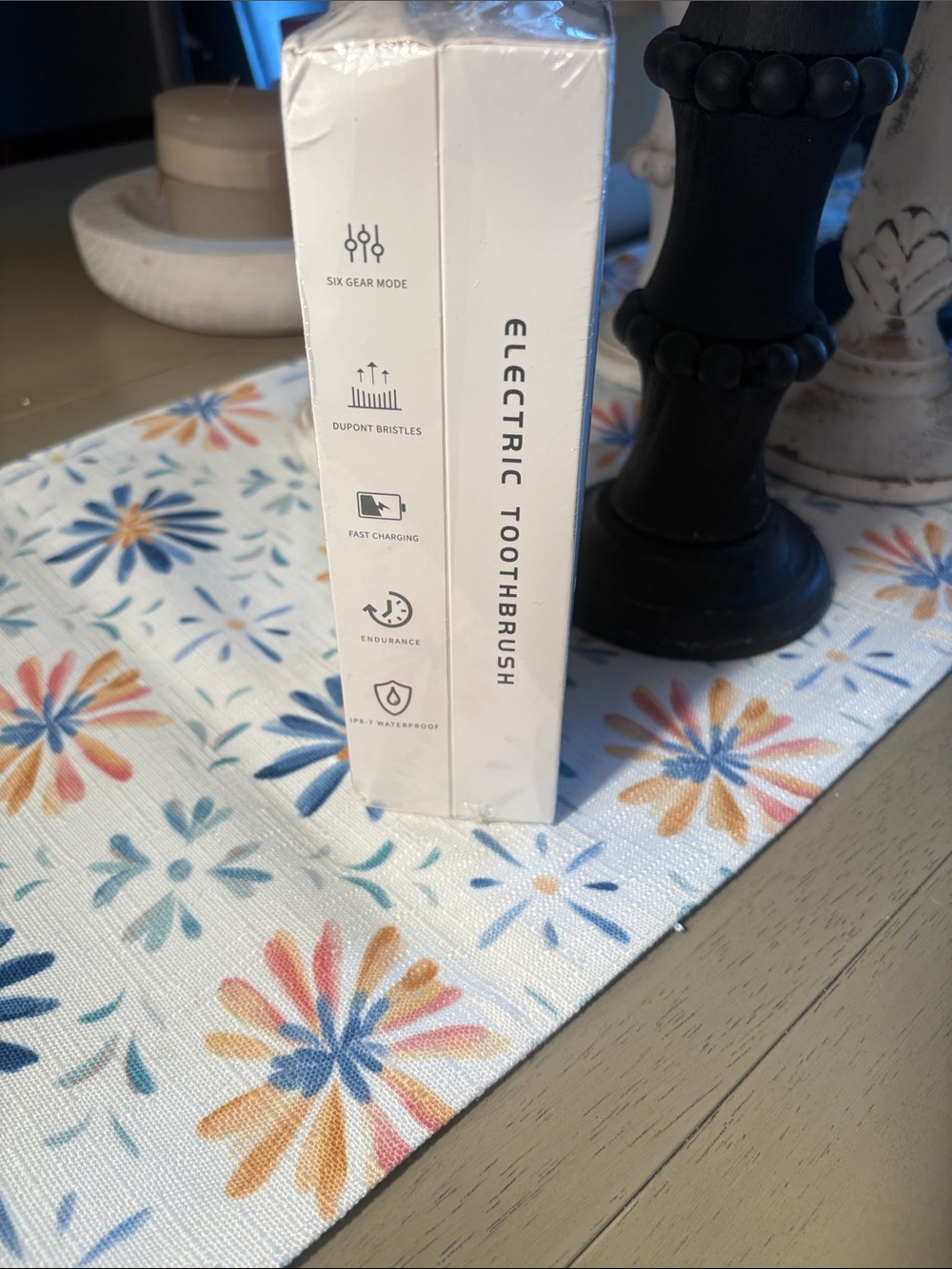 ZD-X2 Pink Sonic Electric Toothbrush - IPX7 Water Resistant - Picture 2 of 3